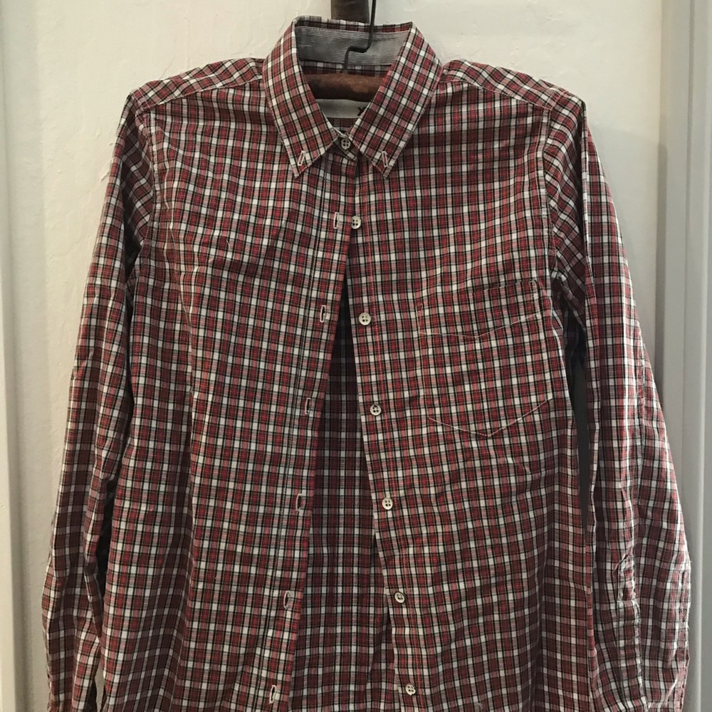 Rag & bone plaid button up, like new wore once